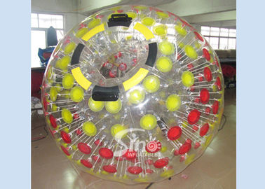 Mega transparent inflatable zorb ball for childrens and adults roll inside