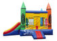 Best seller colorful crayon house kids inflatable combo game made of 18 OZ. pvc tarpaulin for outdoor use