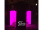 8x8 ft black cube colorful LED inflatable photo booth with custom logo printed