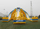 12m high 3 lanes giant inflatable hippo water slide for adults and kids outdoor inflatable water park fun
