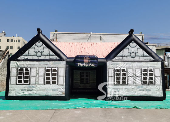 11x6m изготовленный на заказ Gaint на открытом воздухе попа шатер паба вверх ирландский раздувной с полным печатанием цифров для продажи